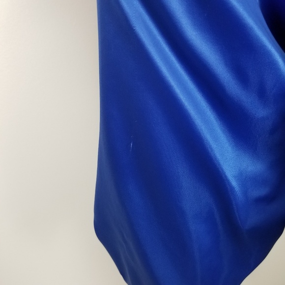 Vintage blue bomber jacket with name embroidered - Picture 8 of 8